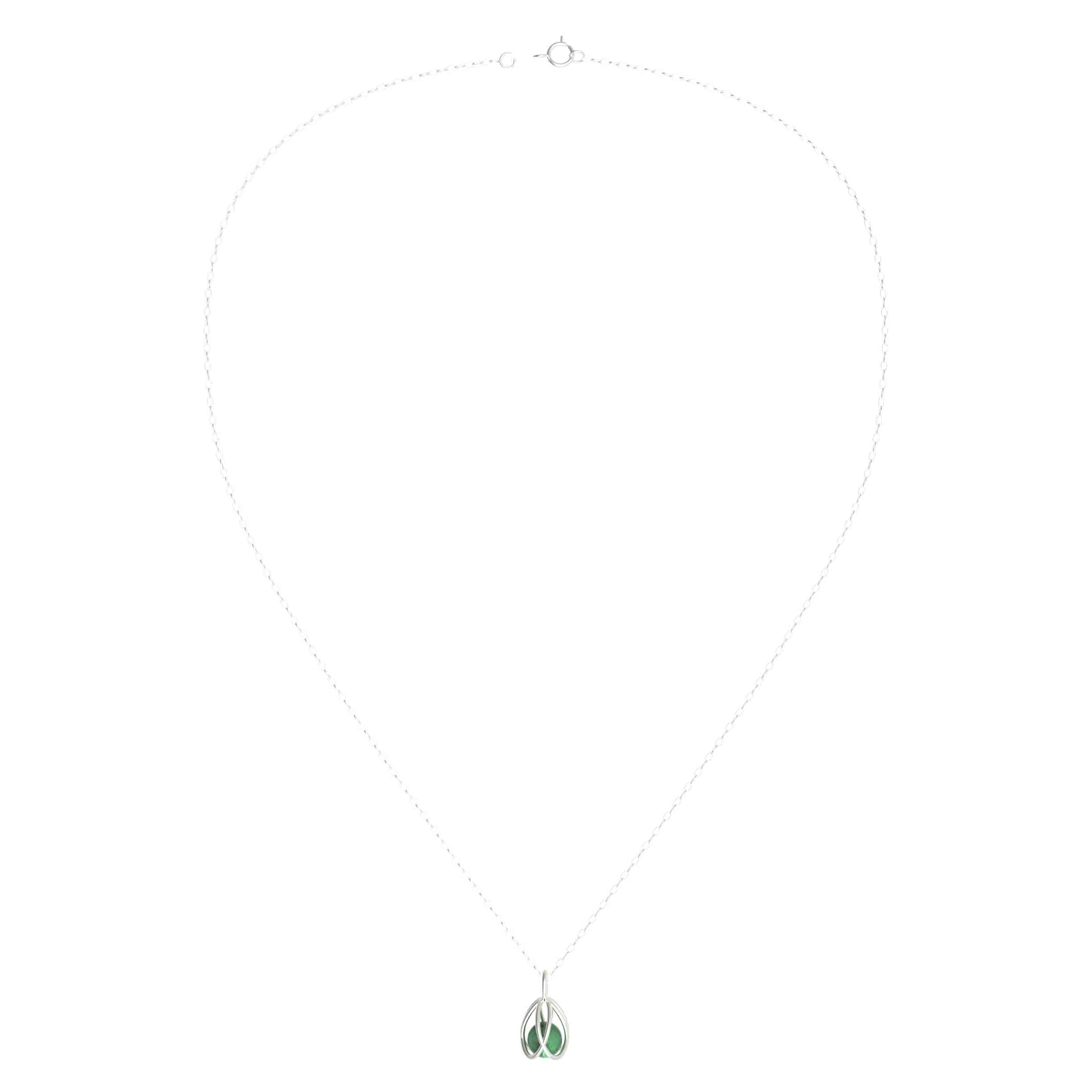 Flora Pendant - Green Aventurine