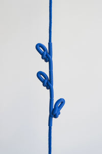 KNOTTED COAT RACK - ROYAL BLUE