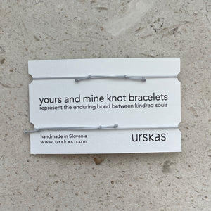 Knot Bracelets - Grey
