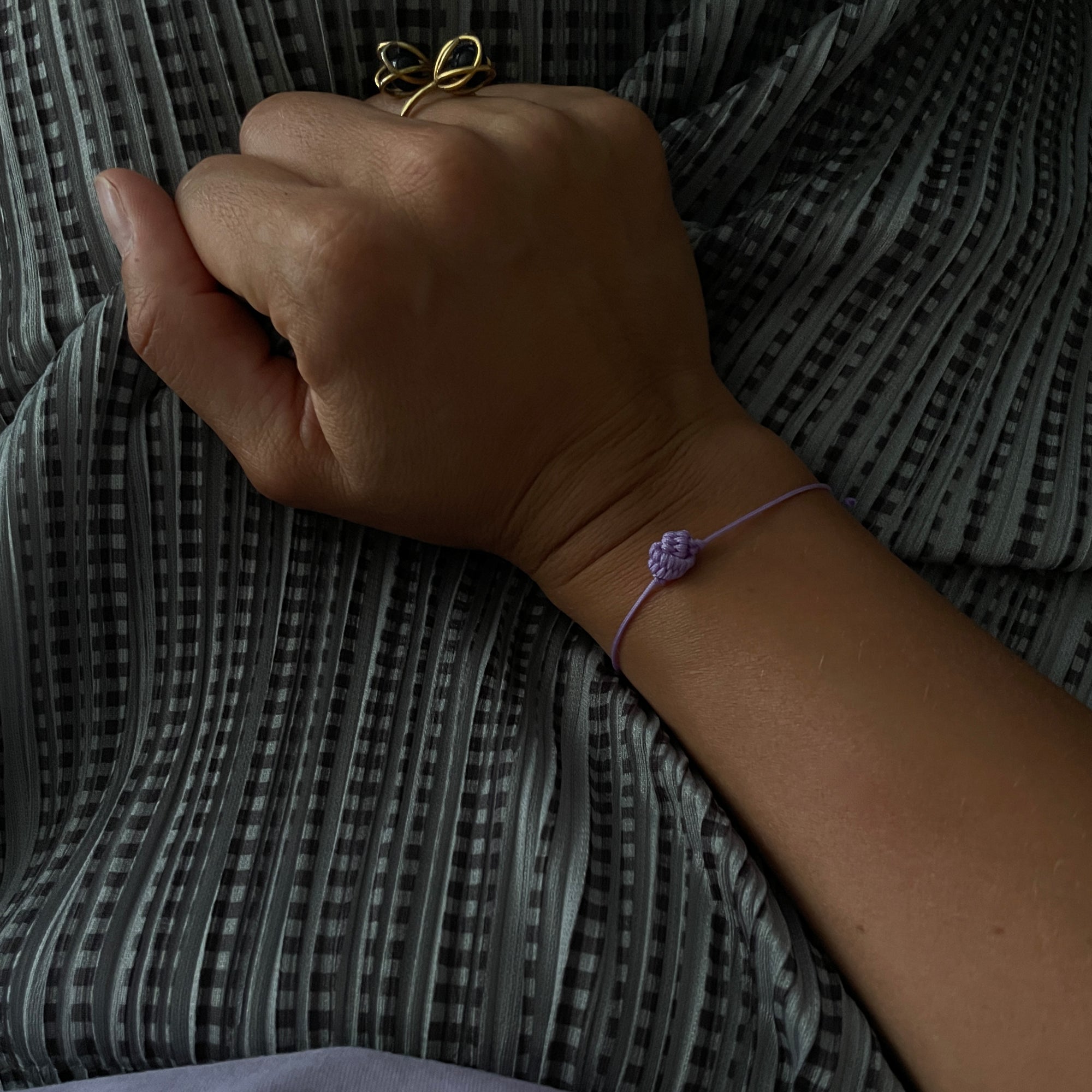 Knot Bracelets - Lilac