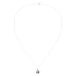 Flora Pendant - Amethyst