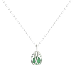 Flora Pendant - Green Aventurine