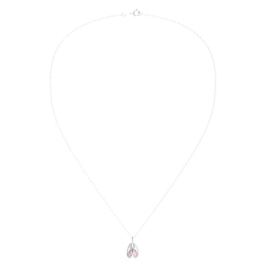 Flora Pendant - Rose Quartz