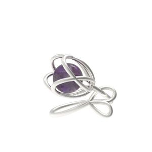 Flora Ring - Amethyst