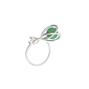 Flora Ring - Green Aventurine