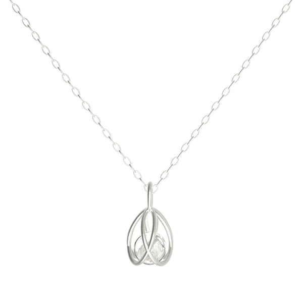 Flora Pendant - Clear Quartz – Studio Sadar