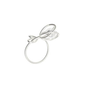 Flora Ring - Clear Quartz