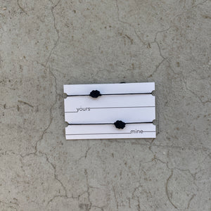 Knot Bracelets - Black